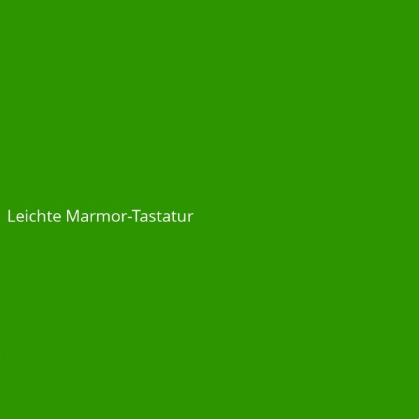 Leichte Marmor-Tastatur