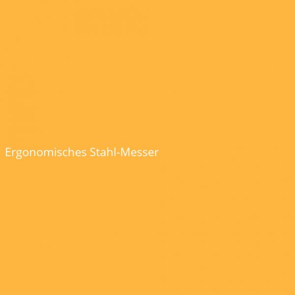 Ergonomisches Stahl-Messer